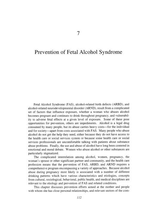 fetal alcohol syndrome. Fetal Alcohol Syndrome (FAS),