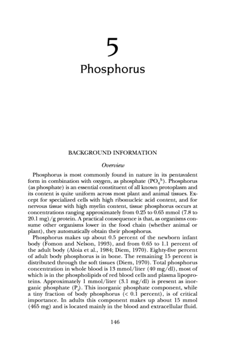 amorphous phosphates in urine. as phosphate (PO43−).